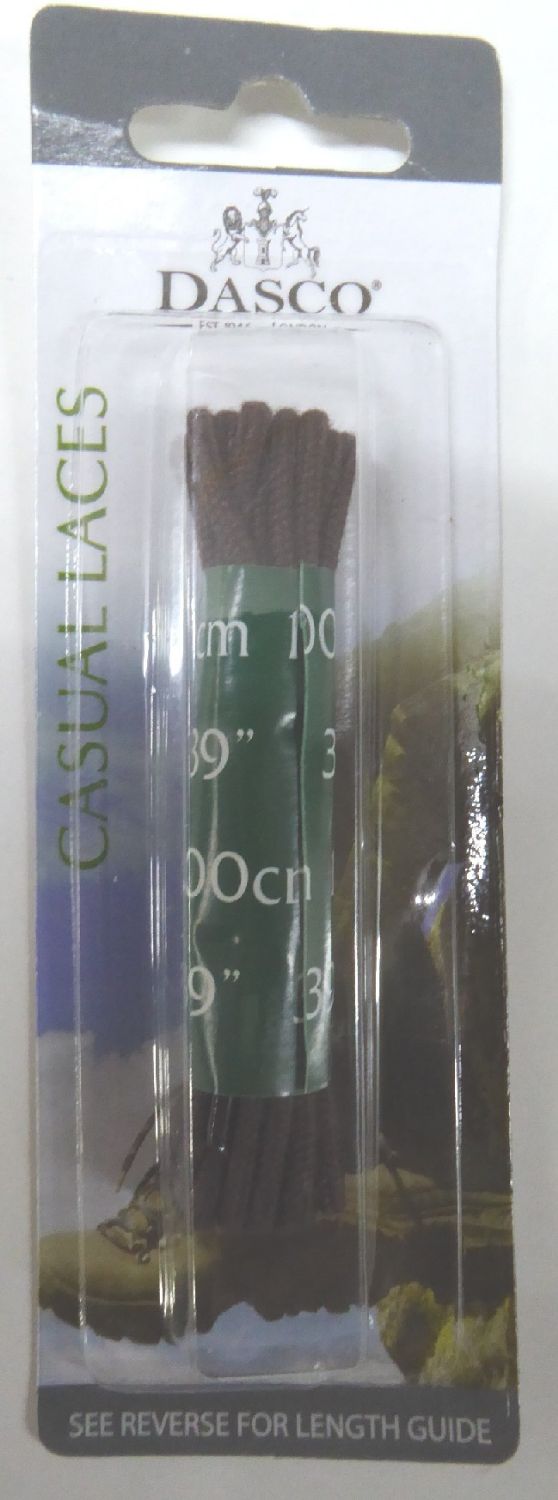 Dasco Laces DUK650BR Brown 100cm